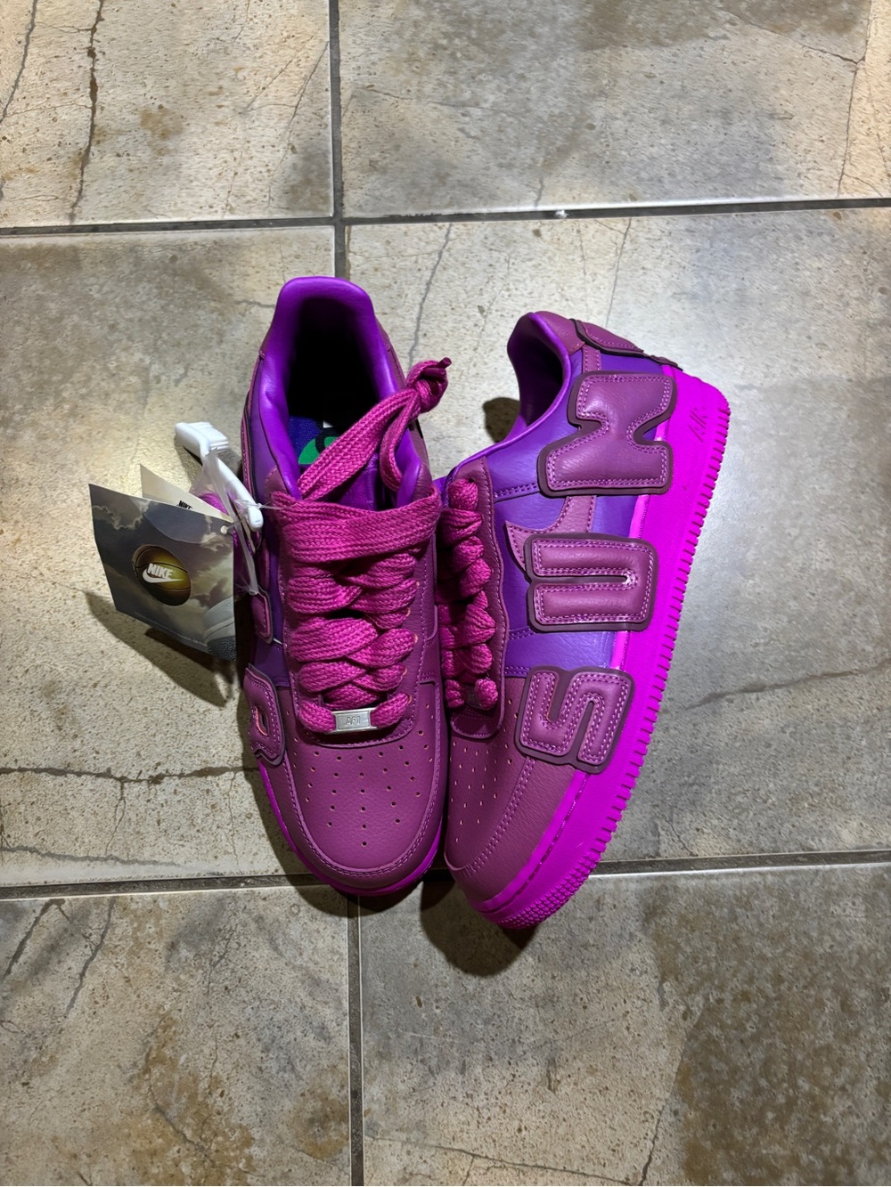 Nike Air Force cpfm purple